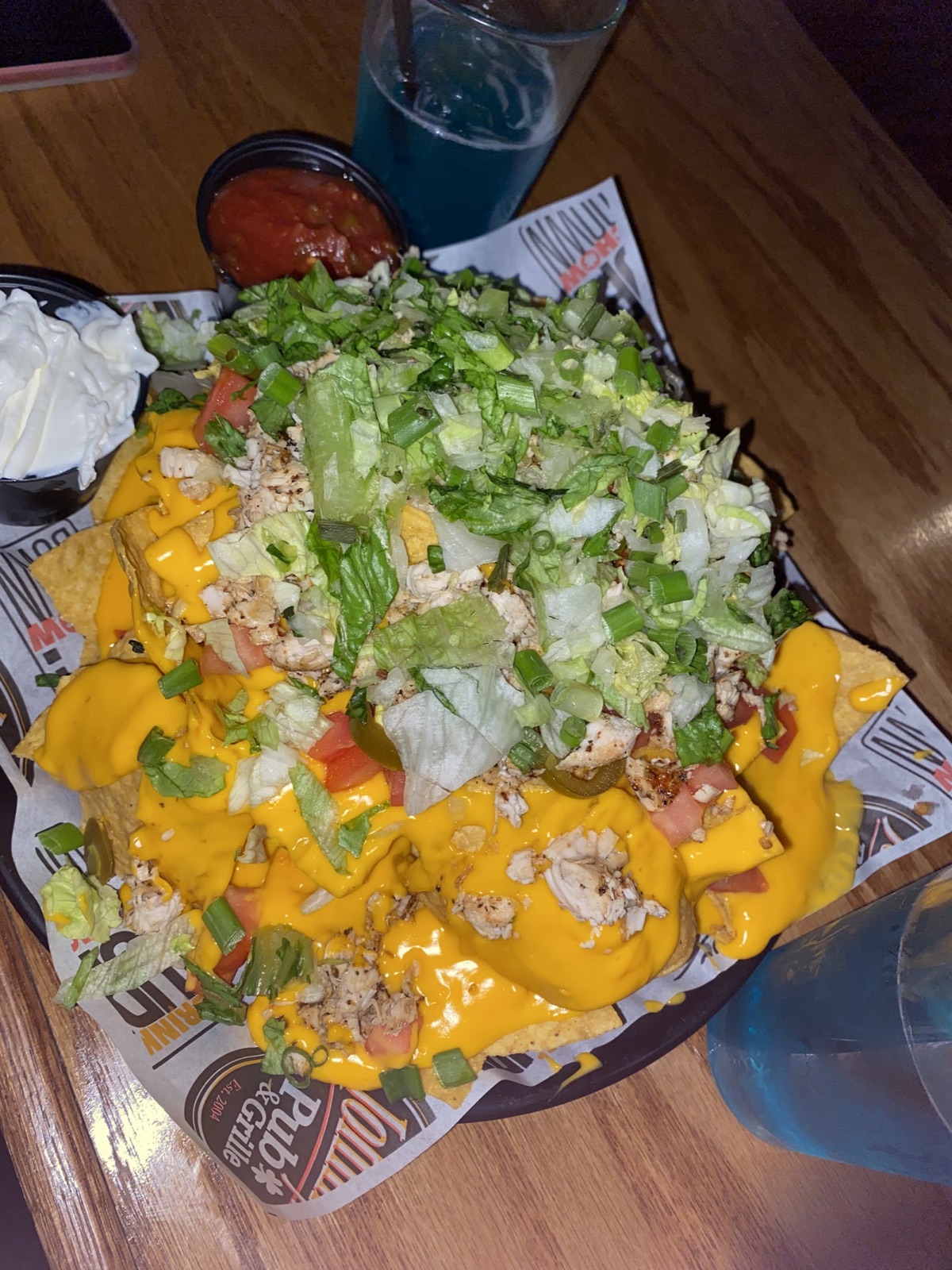 Food at Johnny J's Pub & Grille, Portage Lakes
